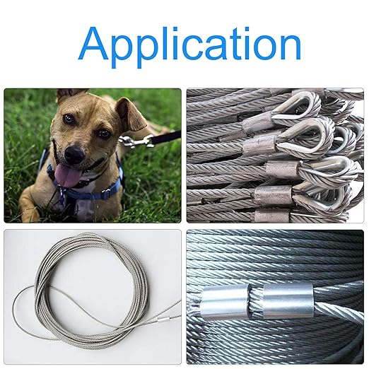 3/64"(1.2mm) Aluminum Crimping Loop Sleeve, Wire Rope Stop Sleeve, Double Crimp Sleeve Cable Ferrule for Wire Rope and Cable 150PCS (3/64"(1.2MM))