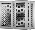 Floor Register 6x12-6 Pack Floor Vent Covers Heavy Duty Walkable Steel Floor Vents Adjustable Decorative Vent Covers for Home Floor Sidewall Office or Ceiling Vent