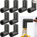Frienda 8 Pack Pipe Insulation Foam Tube Elbow Insulation Tubing Elbows Water Freeze Protection Heat Preservation Foam Tube for Tubing Outdoor Water Pipe Protection (3/4 Inch,Classic)