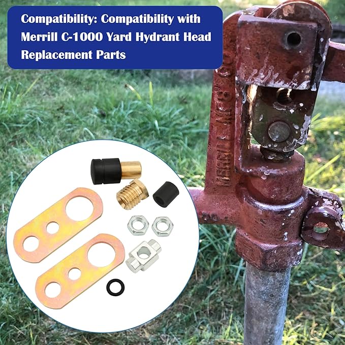 Hydrant Parts Kit for Merrill C-1000 Series Yard Hydrant Head Assembly 1 Pack