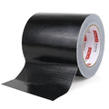 Wide Duct Tape, Industrial Grade 30Yards (90 ft) Wide Tape 5'' Duct, 9 Mil Heavy-Duty, Waterproof, Strong, Flexible, No Residue, for Crafts & Home Improvement (Black, 5'' x 90ft)