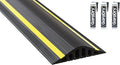 1 ½" High Garage Door Flood Barrier Threshold Kit (16'3") | Flexible PVC | Complete Kit Includes 3 Adhesives | GaraDry