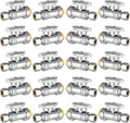 HeSun 20-PCs Push-Fit Straight Stop Valve, 1/2" Push x 1/4" OD Compression Straight Stop, 1/4 Turn Water Shut Off Valve for Bathroom with Disconnect Clip Tool