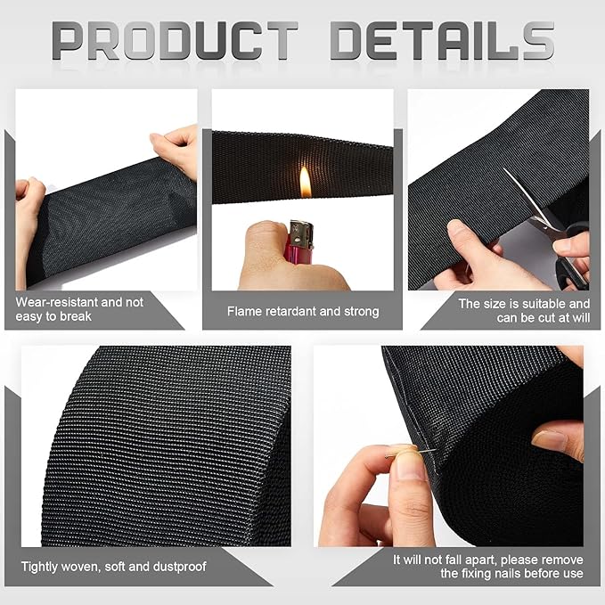 Hanaive 26 ft Nylon Hydraulic Hose Protector Sleeve Tig Torch Cable Cover Black Protective Cover Hose Sheath Hydraulic Wrap Cutting Wire Sheath Sleeve Management Wrap for Cord Tig(2.25 Inch Id)