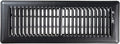 Shoemaker 4x14 Floor Register – Black Heavy Duty Metal Floor Vent Cover for Home Floors - Premium Forced Air Vent Covers