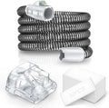Improved Version Climate Line Air Hose & Water Chamber Compatible with Airsense 11 and Aircurve 11 Only, Comes with 52 PCS CPAP Filters - IDEAR Reusable CPAP Supplies Replacement Great-Value Bundle
