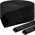 Hanaive 26 ft Nylon Hydraulic Hose Protector Sleeve Tig Torch Cable Cover Black Protective Cover Hose Sheath Hydraulic Wrap Cutting Wire Sheath Sleeve Management Wrap for Cord Tig(2.5 Inch Id)