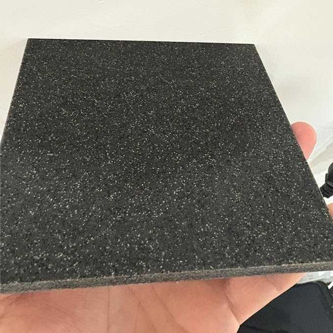 Epoxy Colored Sand Floor Paint, Epoxy Floor Paint High Gloss Marble Effect Coating for Indoor and Outdoor, Wear-resistant and non-slip Self-leveling Coating Black 35OZ(1KG)