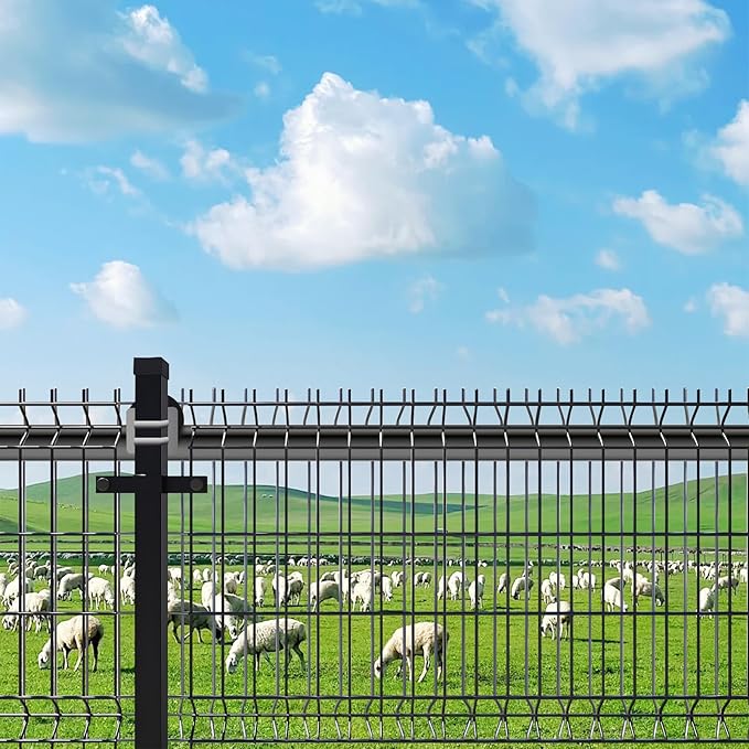 Sliding Gate Rollers, Nylon Cantilever Slide Gate, Rolling Cantilever, 4" Square Post × 2" Chain Link Fence Gate Frame, Slide Gate Roller Hardware - Pack of 1
