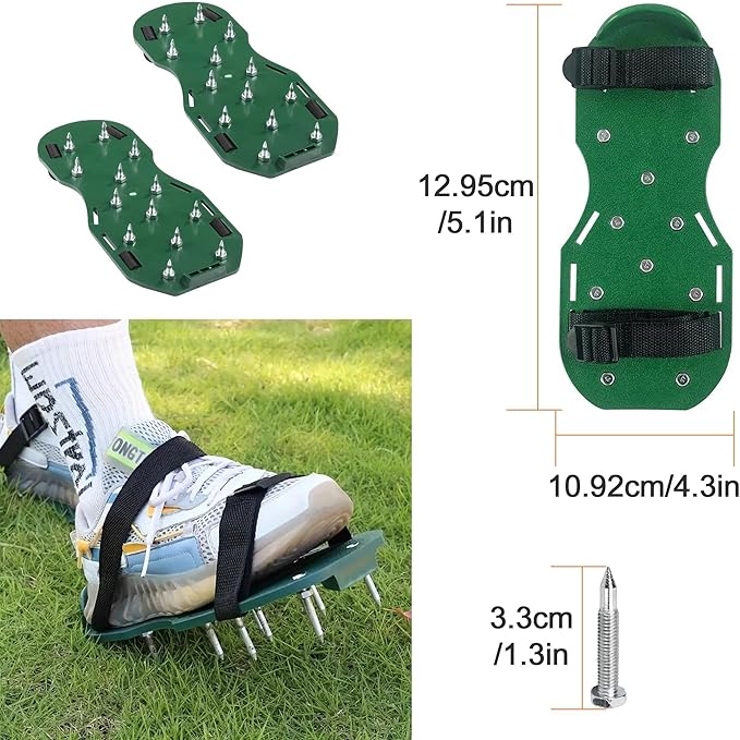 Self Leveling Cement Tool kit, Spiked Roller with Extension Pole for Self Leveling, Paint Rollers, Epoxy Tool Kit, Epoxy Shoes Spikes for Concrete and Cement Flooring(Basic)