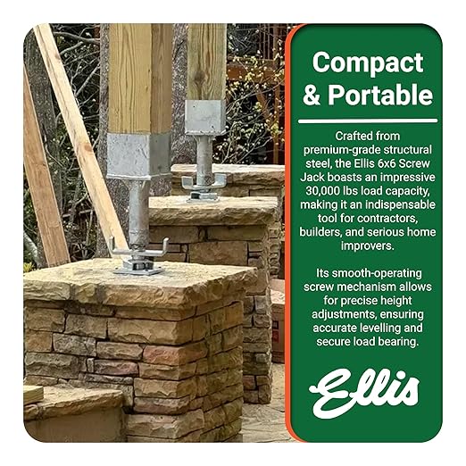 Ellis Manufacturing Co. Shore Holder, 15/32" Steel Cup for Attaching Shores to 4x4 or 4x6 Joists, Secure with Duplex Nails, 4x4 Wirehead