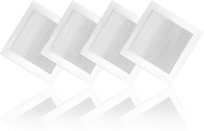 12pcs Drywall Repair Patch, 4/6/8 Inch Drywall Patch Mesh Wall Patch, Screen Patch Repair Self Adhesive Aluminum Wall Repair Patch Kit