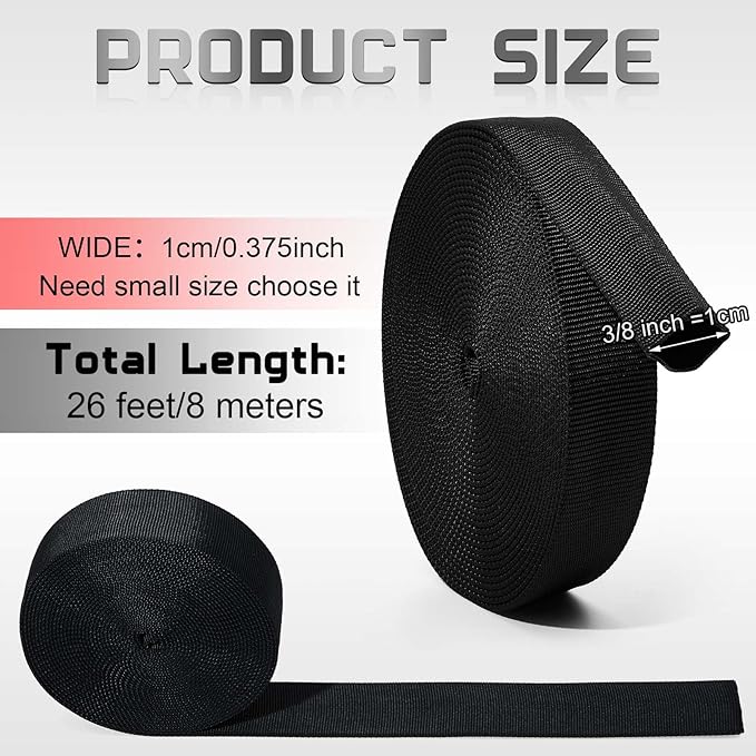Hanaive 26 ft Nylon Hydraulic Hose Protector Sleeve Tig Torch Cable Cover Black Protective Cover Hose Sheath Hydraulic Wrap Cutting Wire Sheath Sleeve Management Wrap for Cord Tig(3/8 Inch Id)