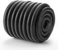 Wire Loom 3/8 inch 33ft, YCLYC Split Loom, Outdoor Cord Protector, Flexible Wire Conduit Automotive, Wire Protector Tubing, Black
