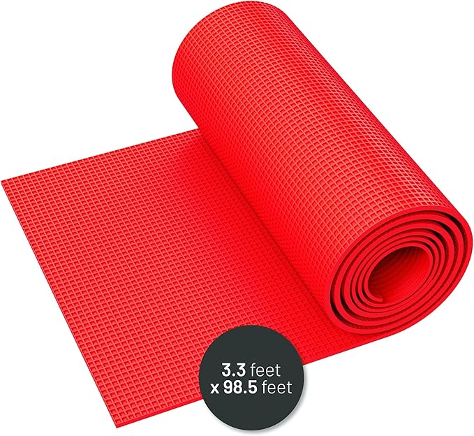 Uncoupling Membrane for Tile- Waterproof Anti-Fracture Underlayment for Shower Floor, Bathroom Tile, Stone & Concrete - Crack Isolation Mat for Tile Installation