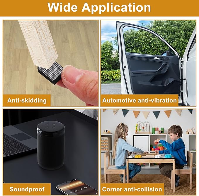 Weather Stripping Door Seal Strip, Strong Adhesive, Cold Insulation, Weatherproof, High Density Foam Insulation Tape for Doors, Windows, Sliding Door, Black (1 in x 3/4 in x 13 Ft)