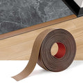 Floor Transition Strip Vinyl Self Adhesive Threshold Strip Carpet Edge Wood to Tile Laminate Flooring Gaps and Doorway Floor Cover Flat Divider Peel and Stick Trim (Yellow Wood, 5cm, 6.6FT)