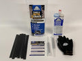 StitchDog DIY Concrete Crack Repair Kit 4000 for Flat Crack Repair, Epoxy and Carbon Fiber