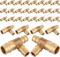 (30-Pack) Seelink 3/4" x 1/2" x 1/2" PEX-A Tee Expansion Fittings, for PEX Tubing Pipe Hose Fittings, ASTM F1960(PEX1960047-30Pack)