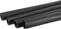 MECCANIXITY Foam Tube Sponge Protective Sleeve Black Seal Sleeve Polyethylene Pipe 30x40mm(1.2x1.57 Inch) for Pipe Insulation, Pack of 4