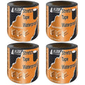 Stretch Tape for Windows & Doors, 6" x 20' Roll UV Resistant Flashing Tape Waterproof, Self-Adhesive Flashing Tape for Windows, Weather Window Tape with Advanced Acrylic Adhesive, Black (4, 6" x 20')