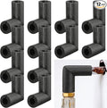 Frienda 12 Pack Pipe Insulation Foam Tube Elbow Insulation Tubing Elbows Water Freeze Protection Heat Preservation Foam Tube for Tubing Outdoor Water Pipe Protection (1 Inch,Stylish)