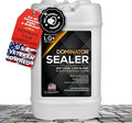 DOMINATOR LG+ Low Gloss Concrete & Paver Sealer 5 Gal | Professional Grade Wet Look, Water-Based Acrylic Sealer | Long-Lasting Protection for Driveways, Patios & Walkways