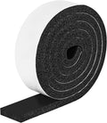 Foam Strips with Adhesive, 2 Inch Wide X 1/2 Inch Thick, Neoprene Weather Stripping High Density Foam Closed Cell Tape Seal for Doors and Windows Insulation, Total 6.5 Feet Long