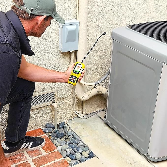 Freon Leak Detector | 10ft Drop Test Pass | AC Refrigerant Detector | Halogen, R143A, CFCs, HFCs, HCFCs, and HFOs | Version 2.0 |