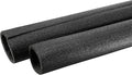 MECCANIXITY Foam Tube Sponge Protective Sleeve Heat Preservation Black Sleeve Polyethylene Pipe 60mm(2.36 Inch) ID for Pipe Insulation, Pack of 2