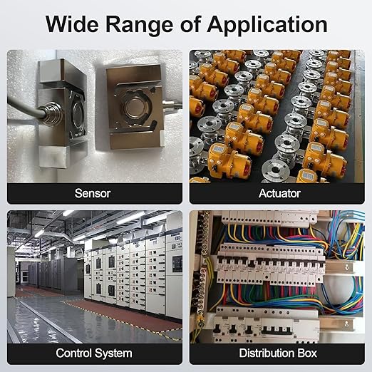 100Pcs PT2.5 Push-in Terminal Blocks, 2.5mm²Cable, DIN Rail Mounted Terminal Block, 800 V 32 A, Wire Spring Connection Push in Conductors Wire Connector, CE