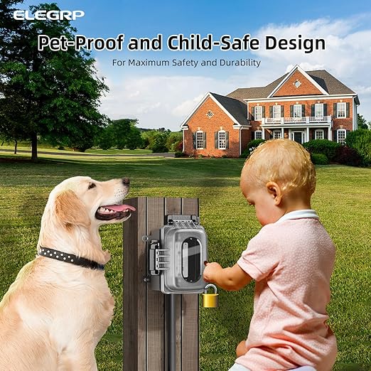 ELEGRP Outdoor GFCI Outlet with in Use Cover and Box Kit, 1 Gang, 15 Amp TRWR Self-Test GFI Receptacle, Extra Duty Metallic Electrical Outlet Box, Lockable in Use Cover, UL Listed, White, 2 Pack