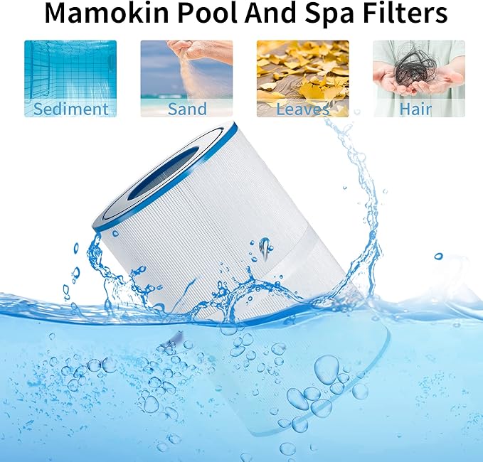 PDM30 Hot Tub Oval Filter Replaces Dream Maker 461269, Filbur FC9940M and Odyssey, Big EZ, EZL, Crossover 730L, 730S spa Filter - 1 Pack