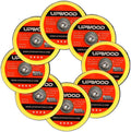 8 pcs 2 inch M6 Thread Hook and Loop Backing Pad for Mini Air Sander Polisher