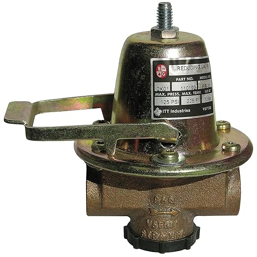 ITT Bell & Gossett FB38 Bell & Gossett Press reducing Valve 1/2" Set 12 PS