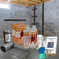 50 ft. Carbon Fiber Basement Wall & Foundation Crack Repair kit High Strength - Easy DIY Repair