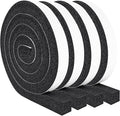 Yotache Air Conditioner Window Foam Insulation Seal 1"x1", High Resilience Foam Weather Stripping Door Seal Tape, 6.5 Ft x 4Pcs