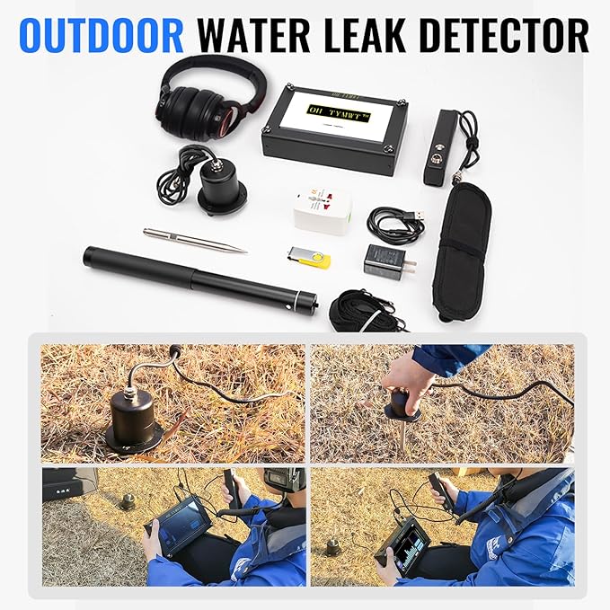 TYM-5A Pressure Pipe Leak Detector - Acoustic Detection Technology for Water Supply/Heating System Leak Location