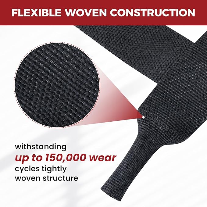 Heat Shrinkable Braided Sleeving 2:1 Ratio- Abrasion Protection Flexibility Wiring Harness Cable Sheath (3/4" ID, 30ft)