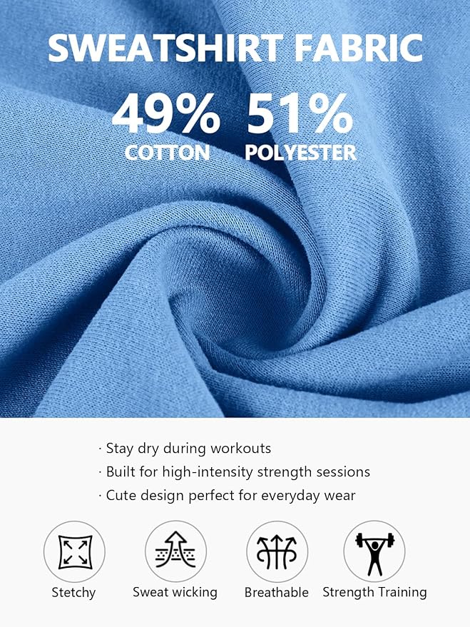 Workout Tank Tops Woman Crew Neck Athletic Tops Cotton Sweatshirt Loose Fit Muscle Tanks Runnning Gym Sports Shirt