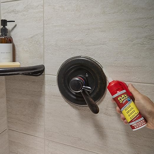 Flex Caulk, Waterproof & Weatherproof Hybrid Polymer Sealant, Strong, Paintable, Indoor, Outdoor, Bath, Shower, Sink, Window, Baseboards, Door, RV, Roof, Wood, Auto & Marine, Clear, 3 oz, 1-Pack