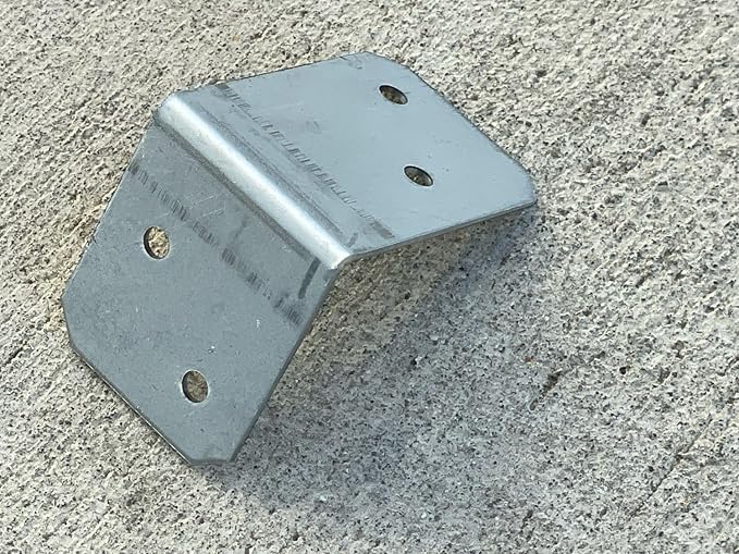 Sandbaggy 2" x 1-1/2" x 1-3/8" Galvanized Angle Bracket (90°) - 18 Gauge Steel - Rust Resistant (2" x 1-1/2" x 1-3/8", 10000, Count)