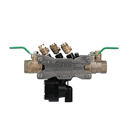 Zurn Wilkins 12-375XL 1/2" 375XL Reduced Pressure Principle Backflow Preventer
