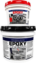 Master Protective Coatings Epoxy Resin Coating for Floors & Counter Tops, 100% Solids, Self Leveling (Grey)