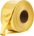 Chanzon Adhesive Lined Heat Shrink Tubing - 2:1 Ratio - 80Ft Roll - 3-5/32" (80mm) Yellow Polyolefin Sleeve 1pcs