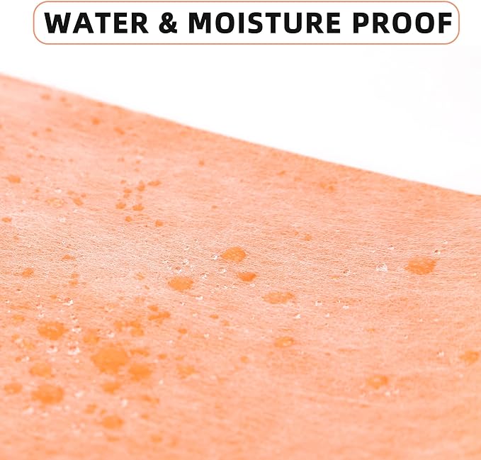 Professional Waterproof Membrane for Shower,- 3.3 FT x 98.5 FT Roll (323 Sq Ft), 23.6 Mil Thick, Superior Waterproofing Solution for Bathroom, Kitchen,Saunas and Wet Areas