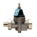 Watts LFN45B Series 1" Lead-Free Cast Copper Silicon Alloy Water Pressure Reducing Valve, Crimp Double Union End Connections, Elastomer Disc, Adjustable Pressure 25 to 75 psi, Maximum 400 psi