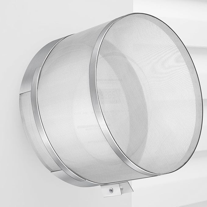 Smart Meter Cover,Electric Meter Cover Shield Made with Faraday Cage Technology,Electrical Meter Cover Made of 316 Stainless Steel for Durability.Suitable for All Smart Meter Protection
