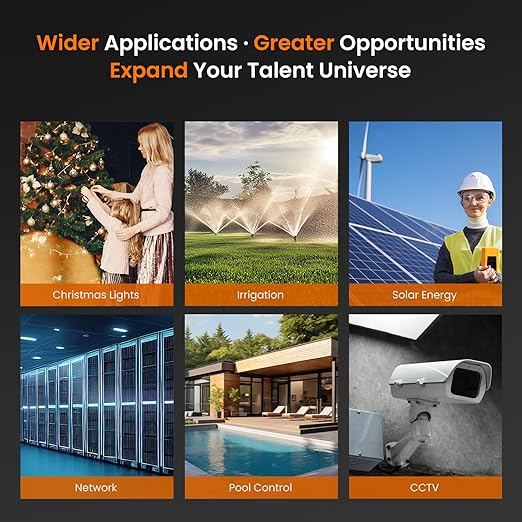 QILIPSU UL94-V0 Outdoor Electrical Box 8.3"x6.3"x3.9" Waterproof Junction Box Weatherproof PC/ABS Alloy Plastic IP66 Project Electric Enclosure Grey Hinged Door