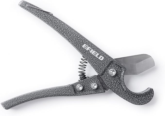 EFIELD Heavy-Duty Canvas Bag/Pex Cinch Clamp Crimping Tool for Stainless Steel Clamps from 3/8" to 1" with Pipe Cutter 20pcs 1/2", 10 pcs 3/4" Clamps Suit US F2098 Standards,(TOOL005)